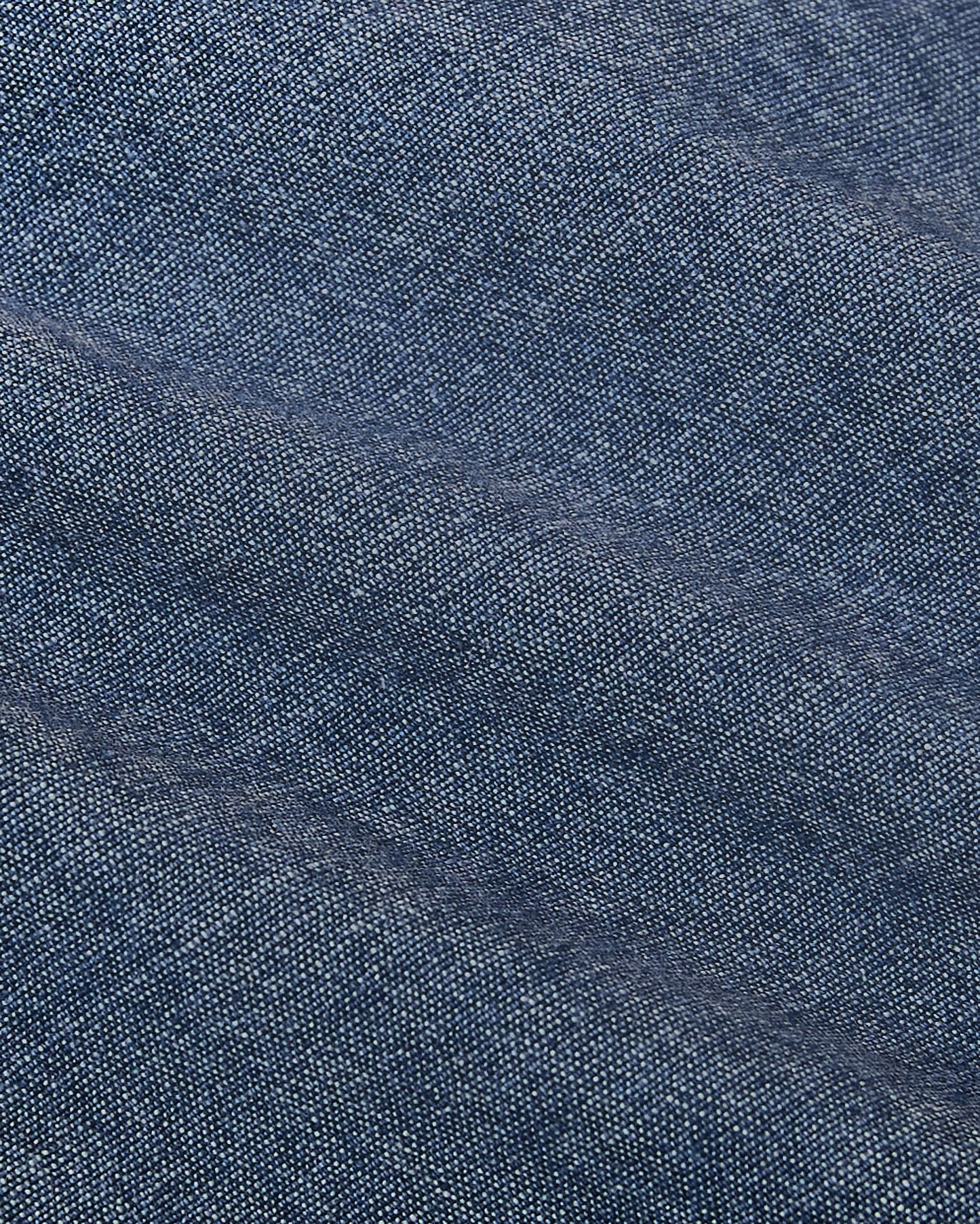 Light Indigo Wash Long Sleeve Chambray Shirt