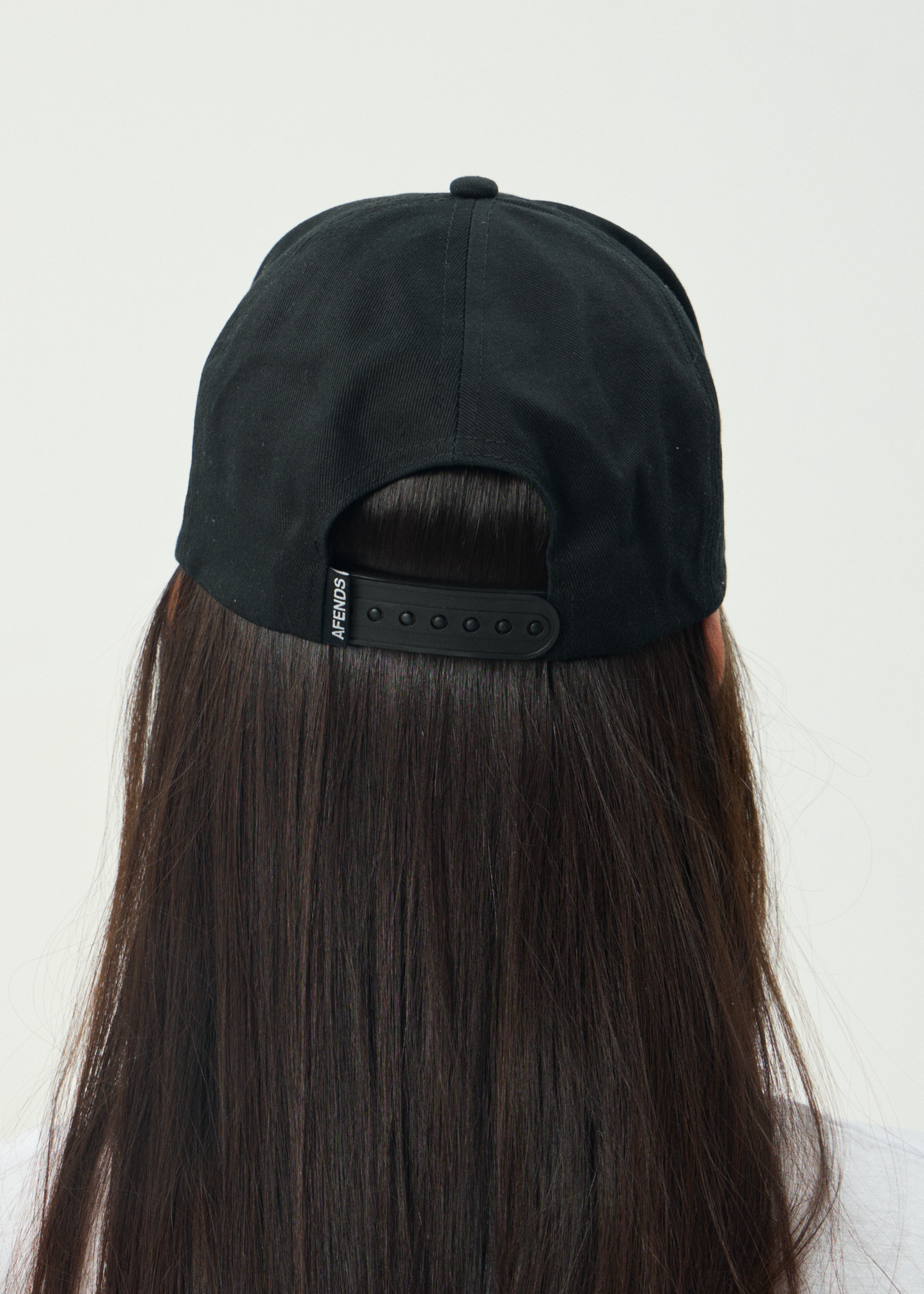 AFENDS Mens Flame On - Five Panel Cap - Black
