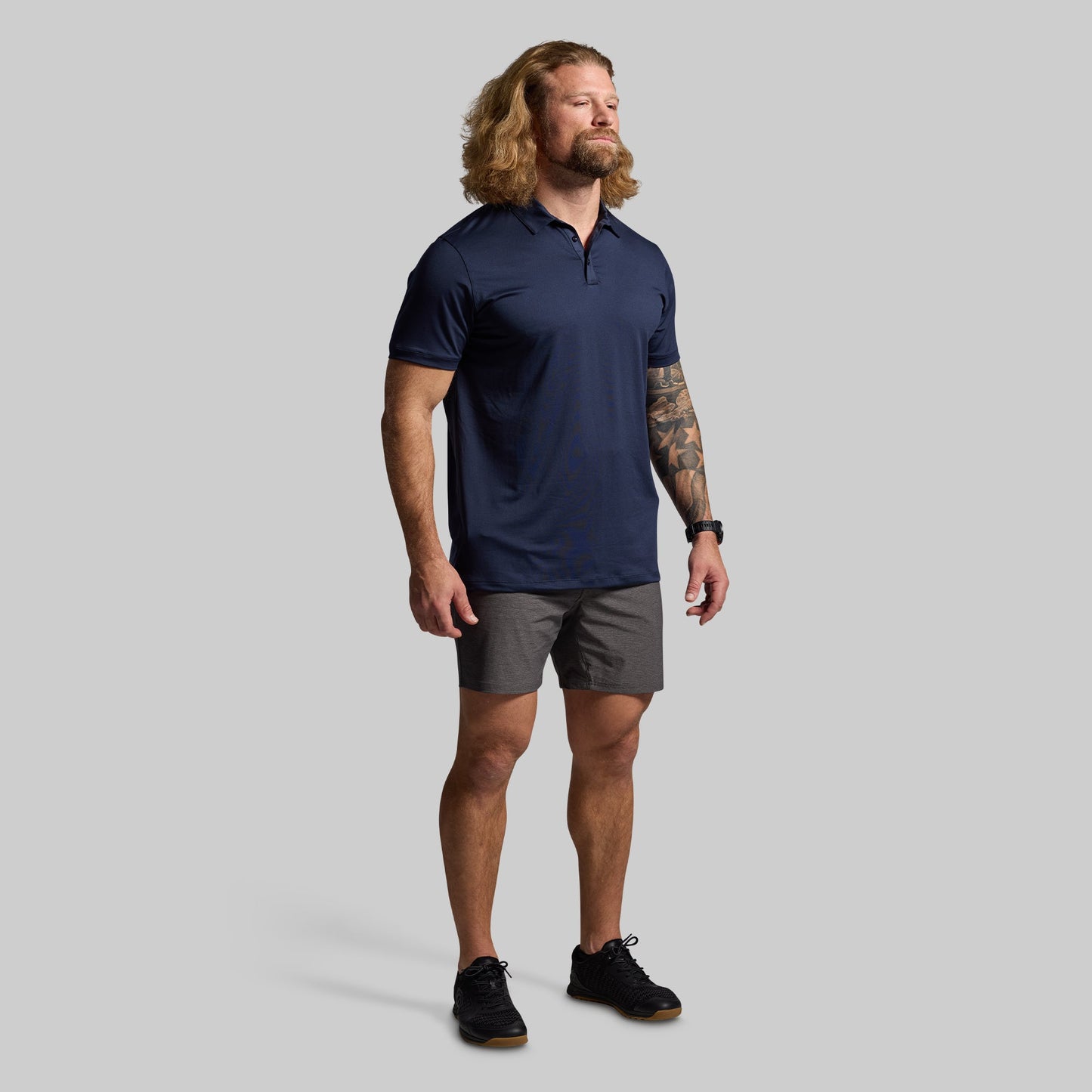 Athleisure Polo (BP Navy)