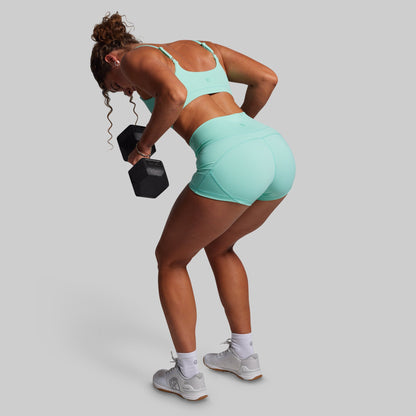 Your Go To Booty Short Set (Jelly Mint)