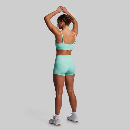 Your Go To Booty Short Set (Jelly Mint)