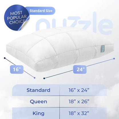 Cooling Adjustable Memory Foam Pillow | Ergonomic Side Sleeper Support