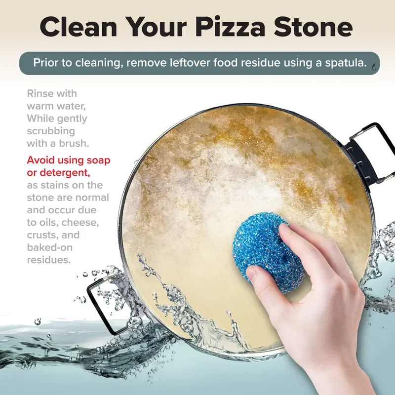 🍕 Replacement Ceramic Pizza Stone for Electric Pizza Oven