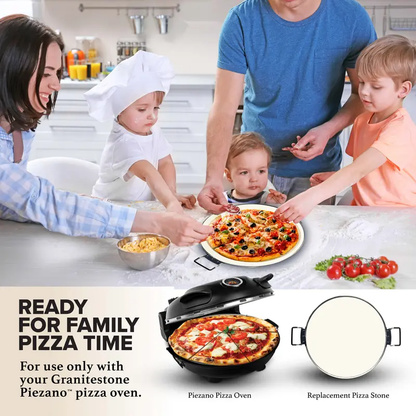 🍕 Replacement Ceramic Pizza Stone for Electric Pizza Oven
