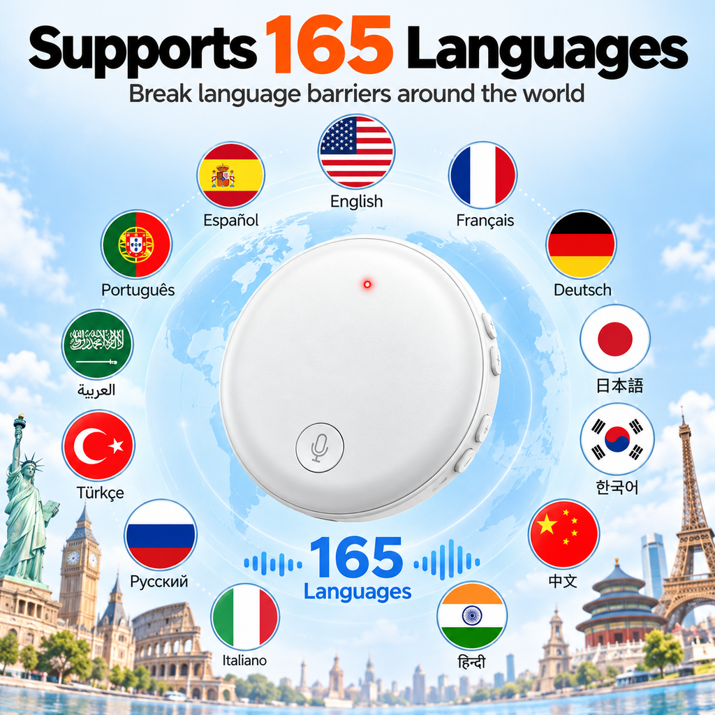 AI Language Translator with 165 Languages for Learning & Everyday Conversations