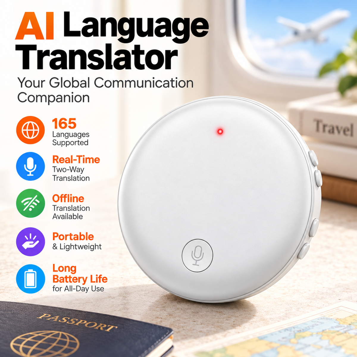 AI Language Translator with 165 Languages for Learning & Everyday Conversations