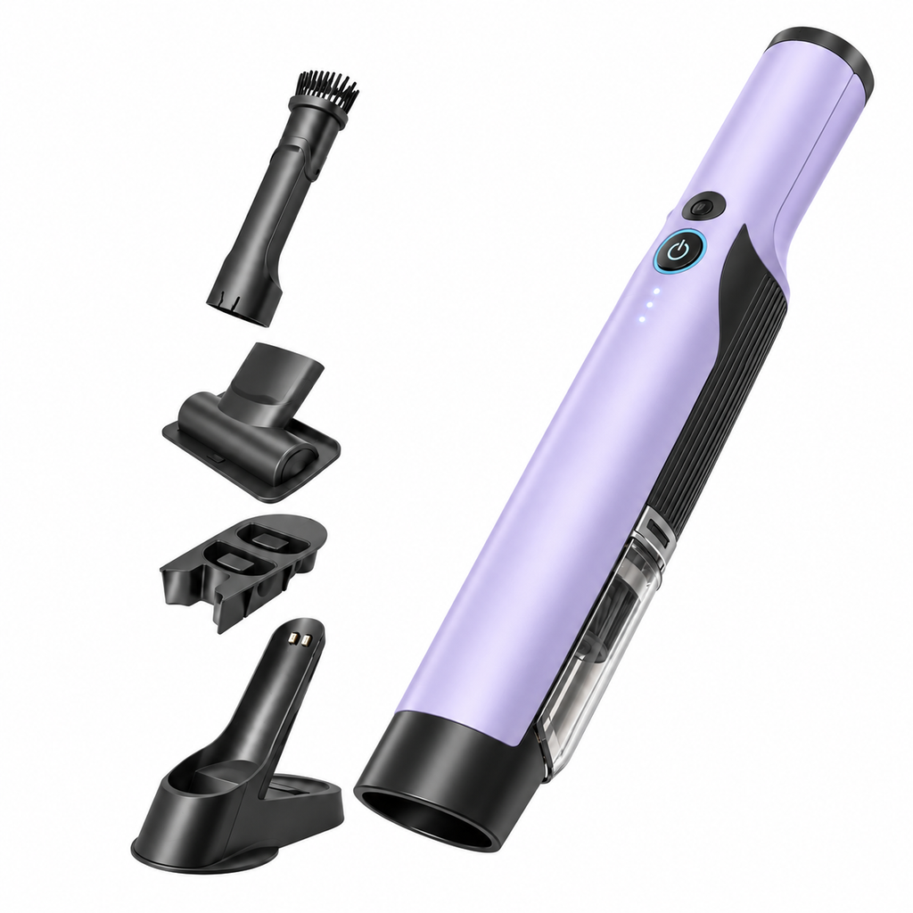 Cordless Handheld Vacuum Cleaner | Portable Vacuum for Home & Car