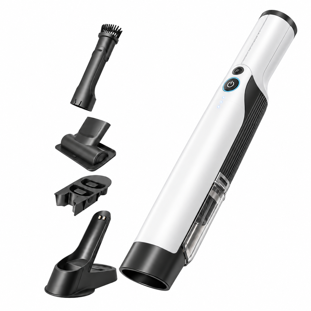 Cordless Handheld Vacuum Cleaner | Portable Vacuum for Home & Car