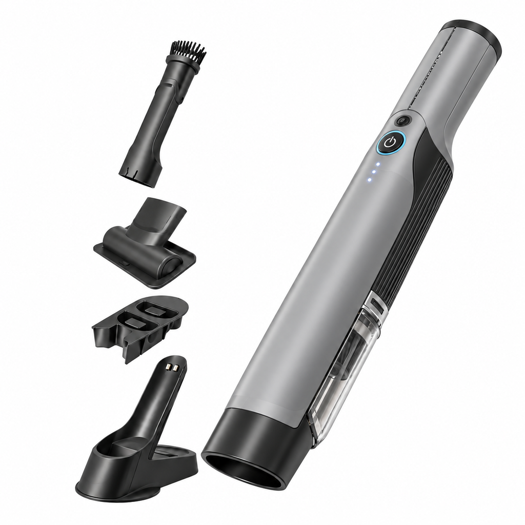 Cordless Handheld Vacuum Cleaner | Portable Vacuum for Home & Car