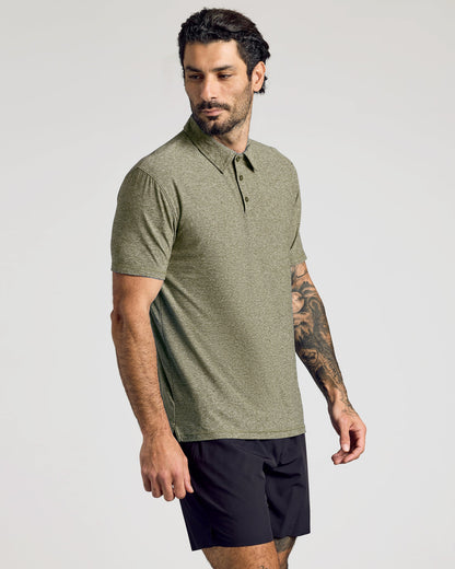 Active Short Sleeve Polo 3-Pack