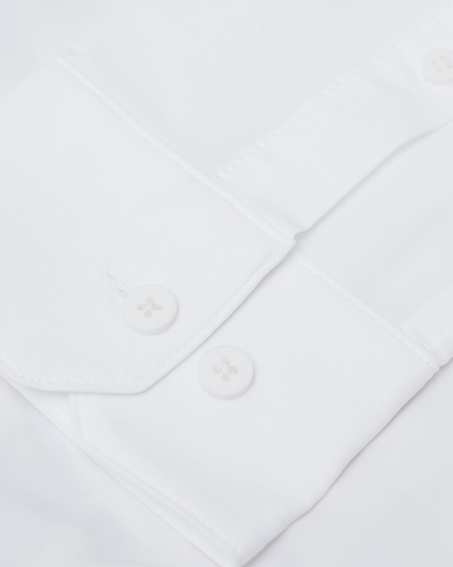 White Commuter Long Sleeve Shirt