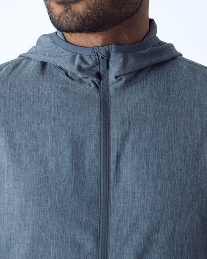 Heather Navy Active Shell Jacket