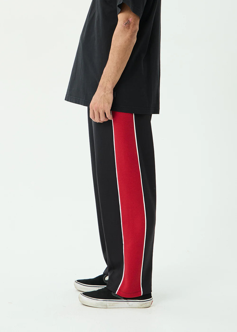 AFENDS Mens Holloway - Track Pant - Black