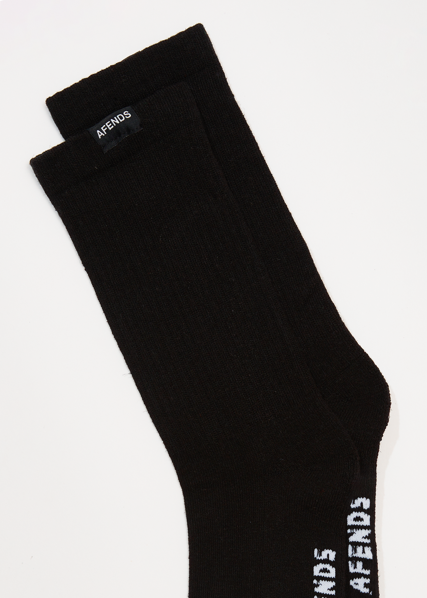 AFENDS Mens Everyday - Socks One Pack - Black