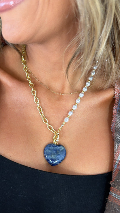 Treasure Jewels: Pretty Please Necklace, Blue