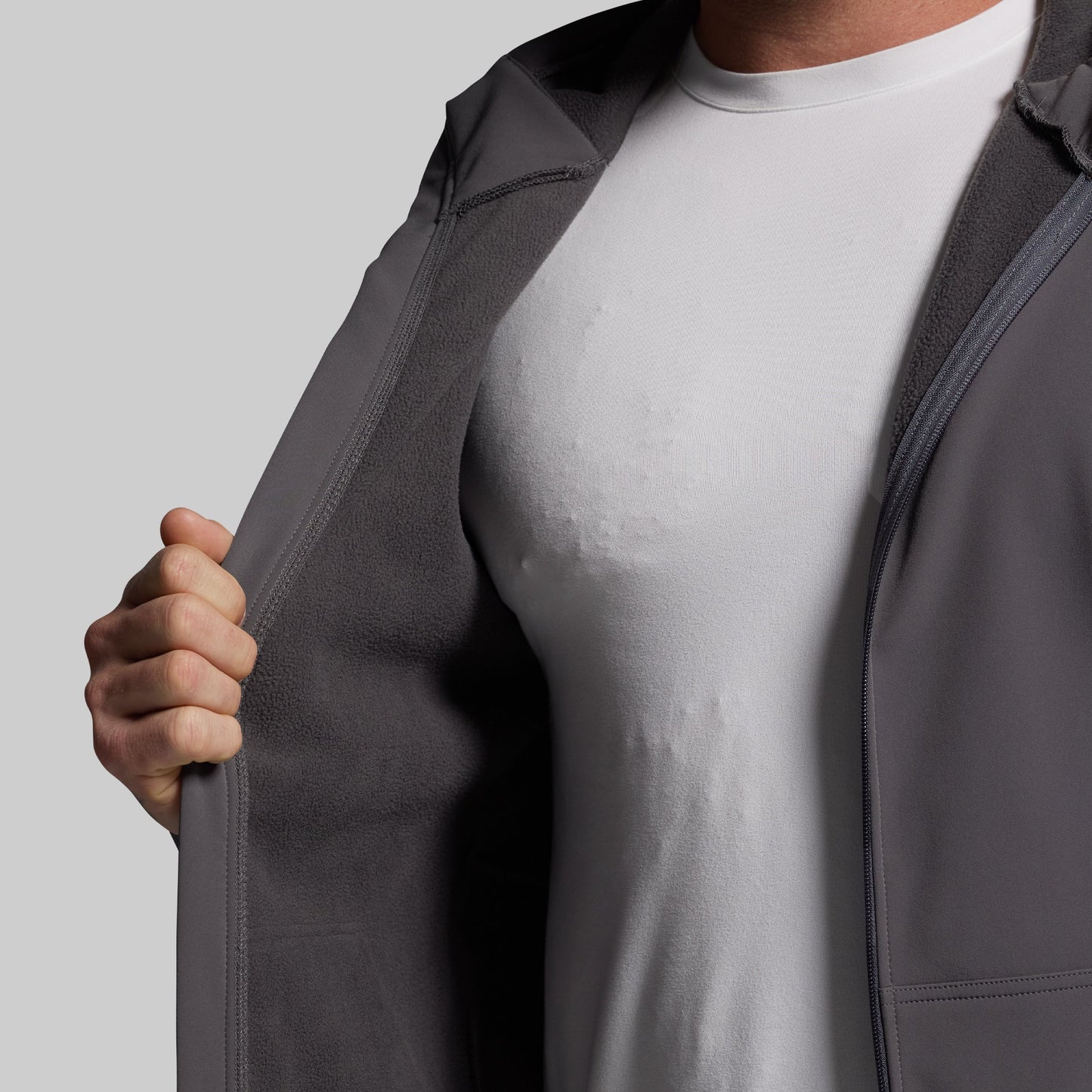 Training Full Zip Hoodie (Gunmetal)