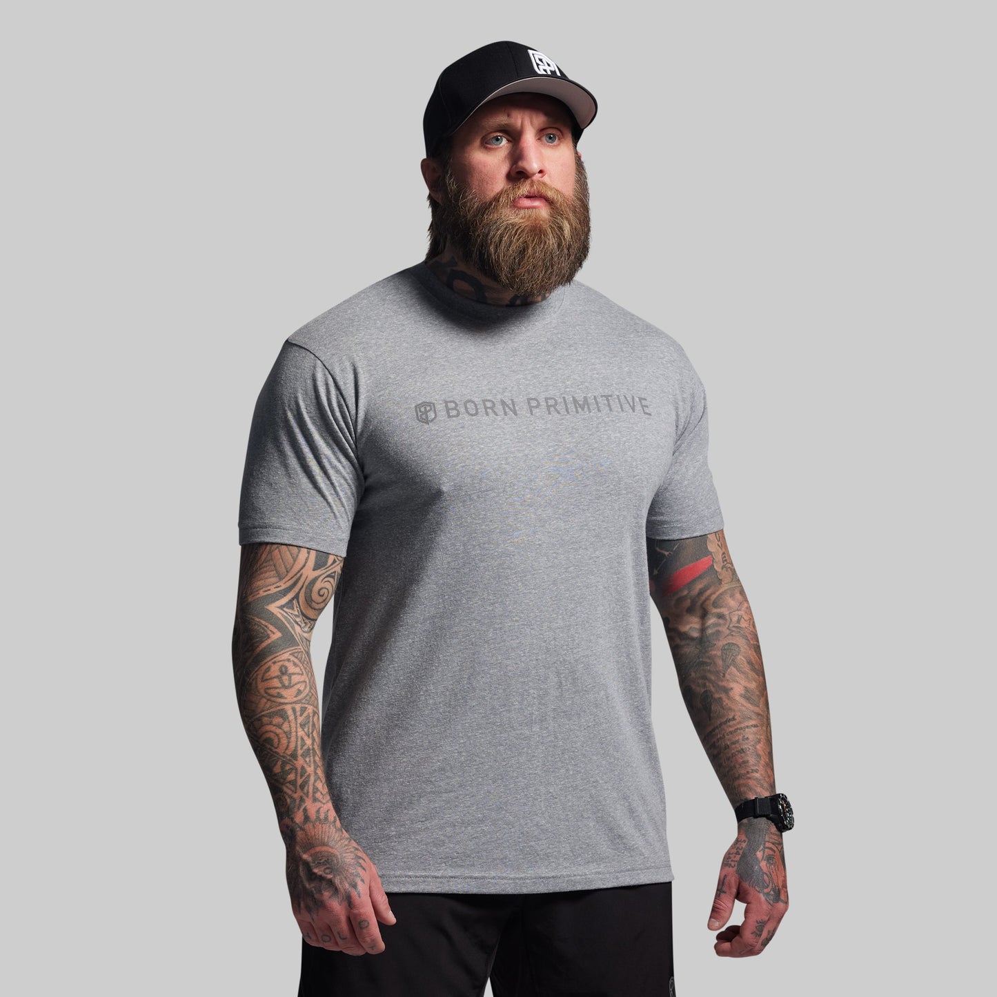 BP Classic Tee (Heather Grey)
