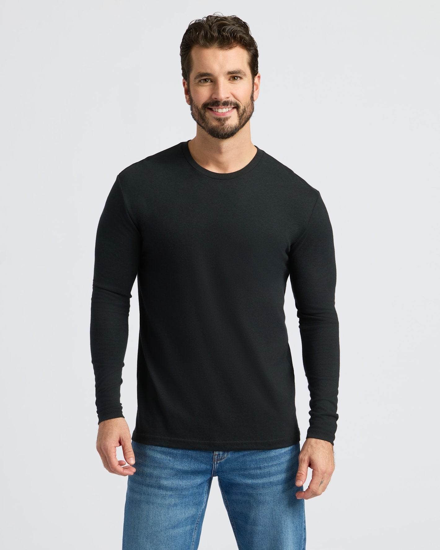 Classic Long Sleeve Crew Neck 3-Pack