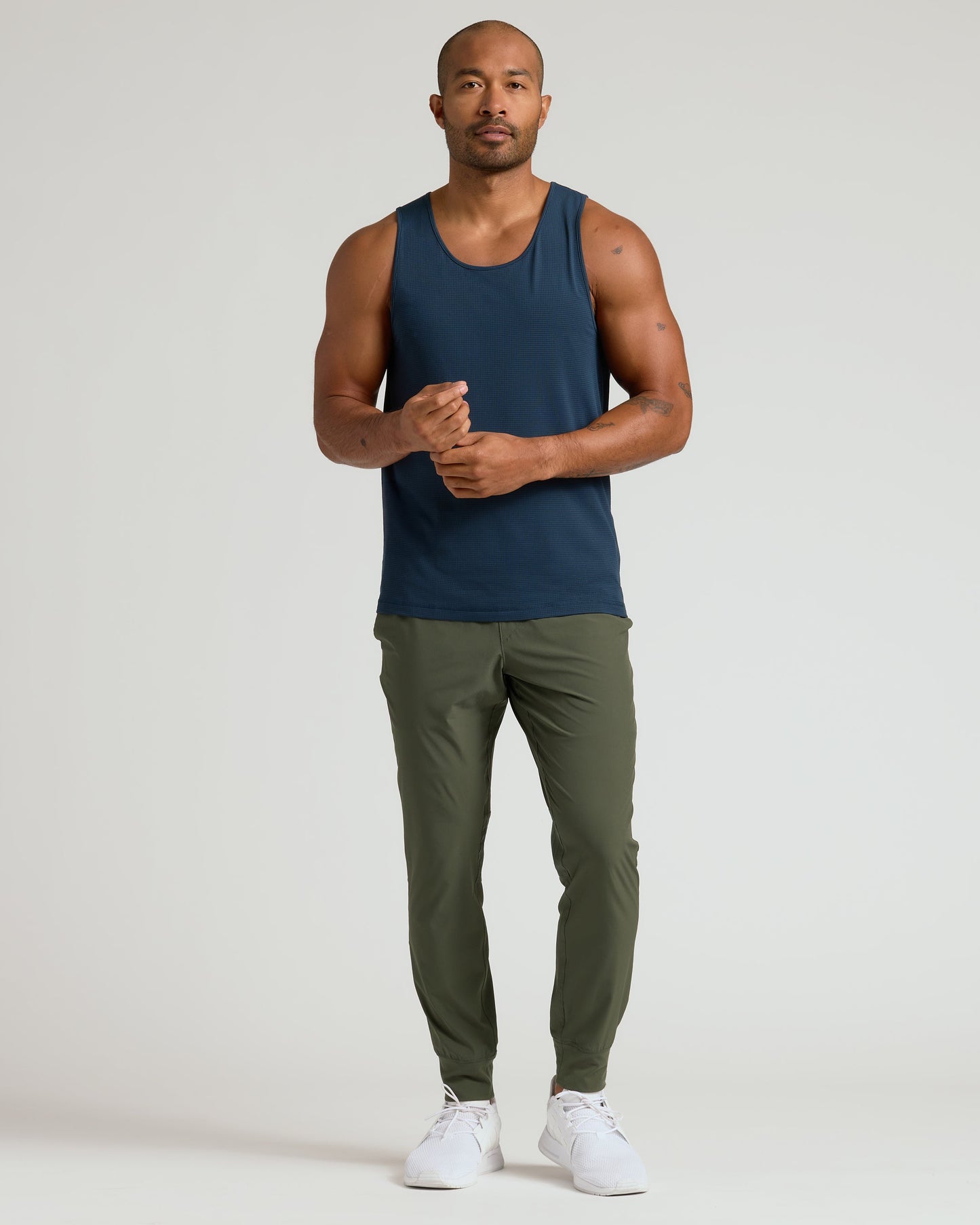 All Navy Active Mesh Tank 6-Pack