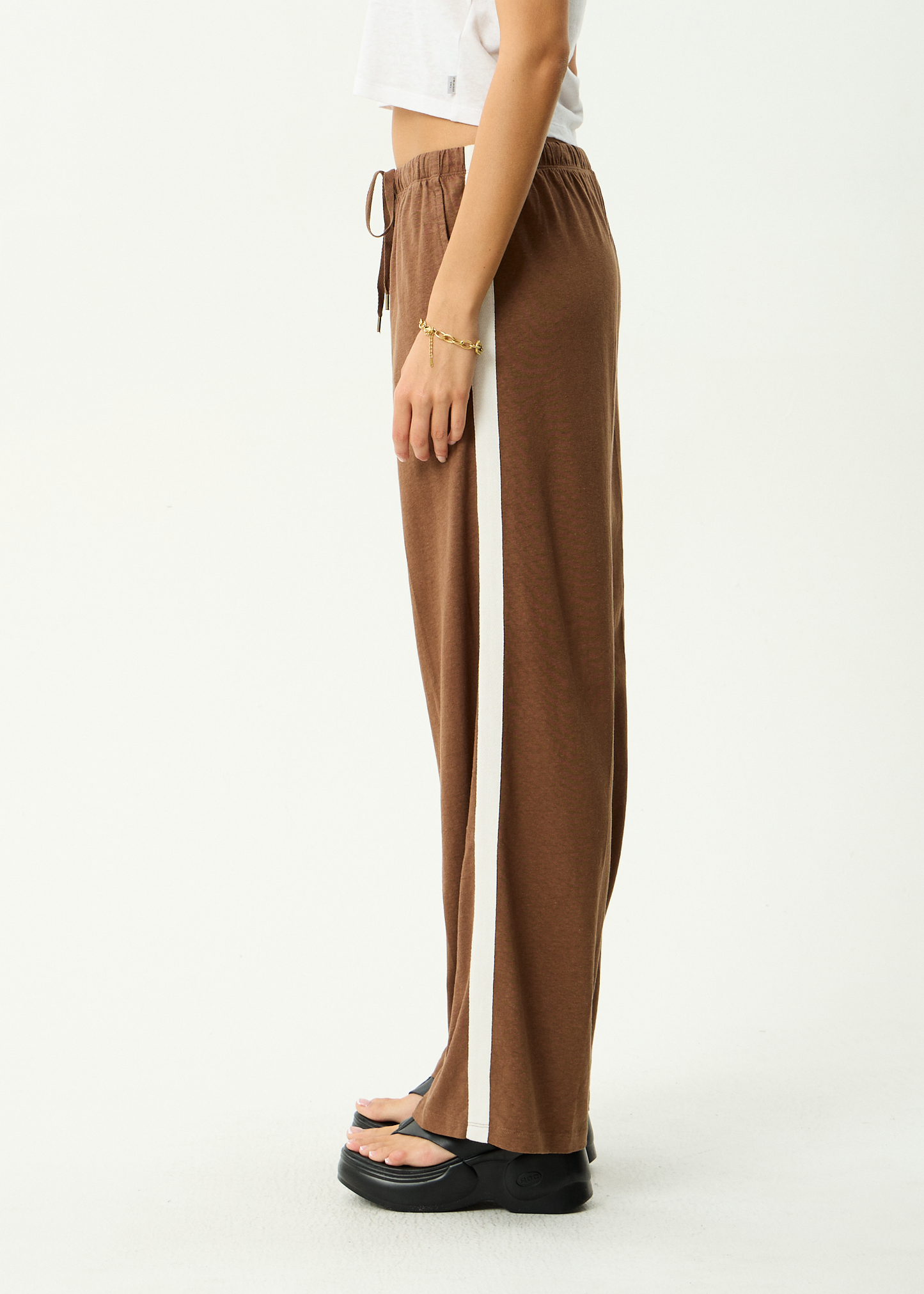 AFENDS Womens Jones -  Lounge Pant - Cinnamon