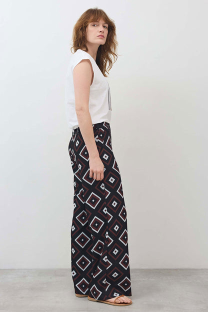 The Editor Wide Leg Trousers