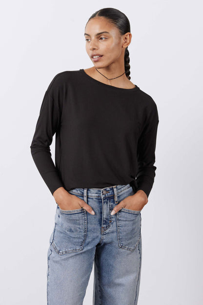 Essential Top With Buttons In The Back