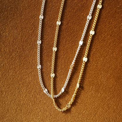 Estée Lalonde Sunburst Chain Necklace 18ct Gold Plate