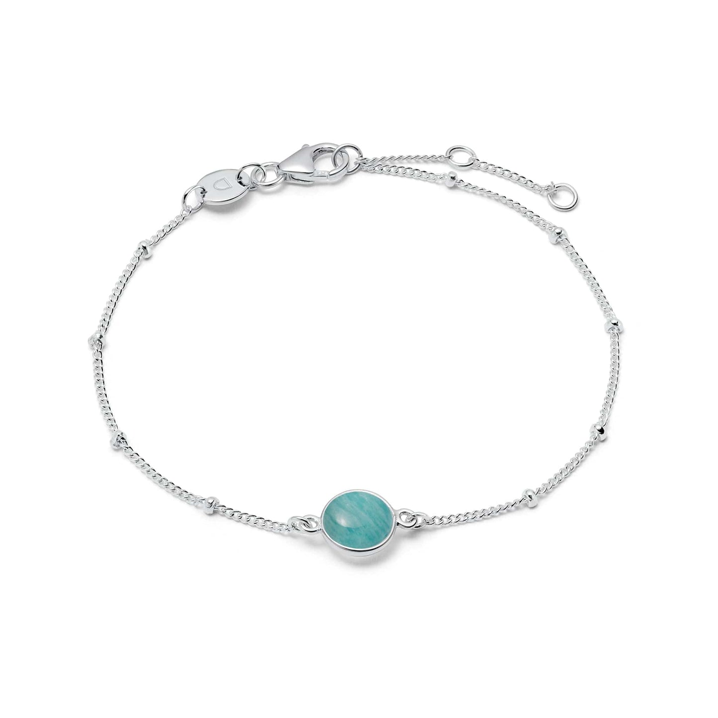 Healing Stone Bracelet Sterling Silver