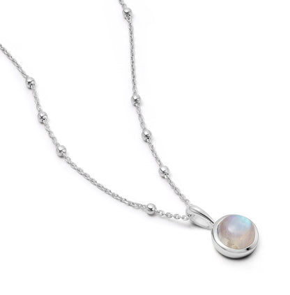 Healing Stone Necklace Sterling Silver