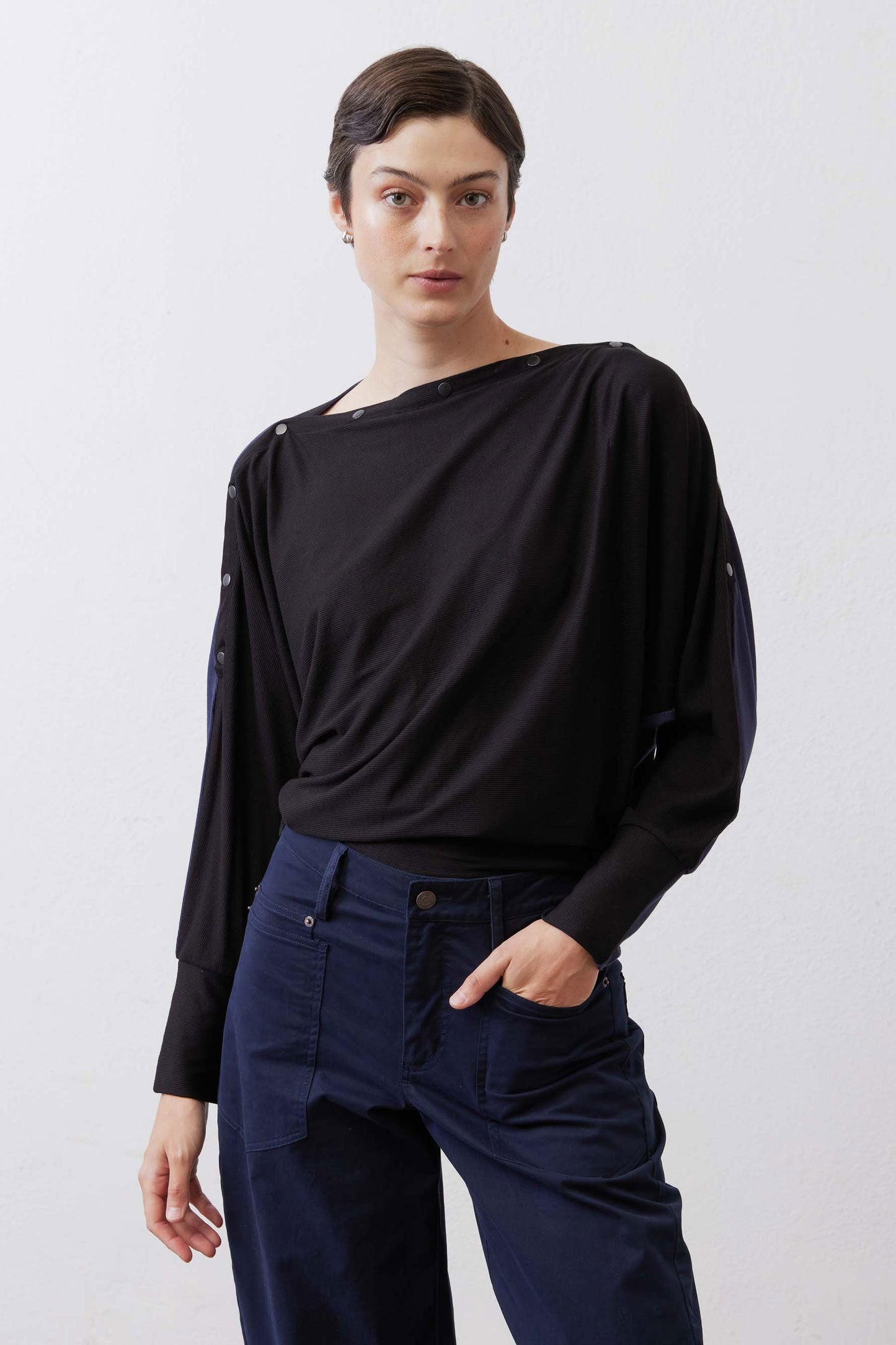 In A Snap Long Sleeve Top
