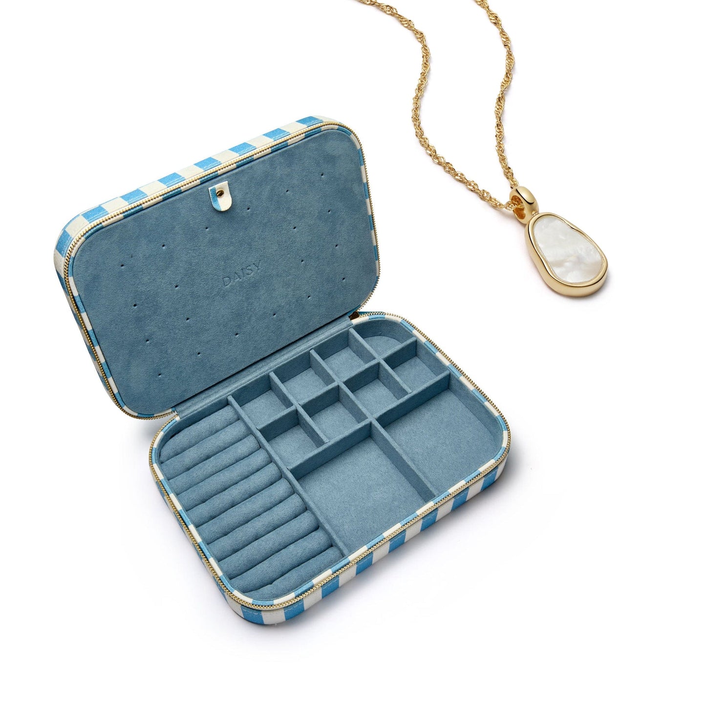 "Made For Her" Mother of Pearl & Jewellery Box Set 18ct Gold Plate