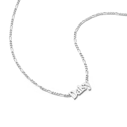 Personalised Name Necklace Sterling Silver