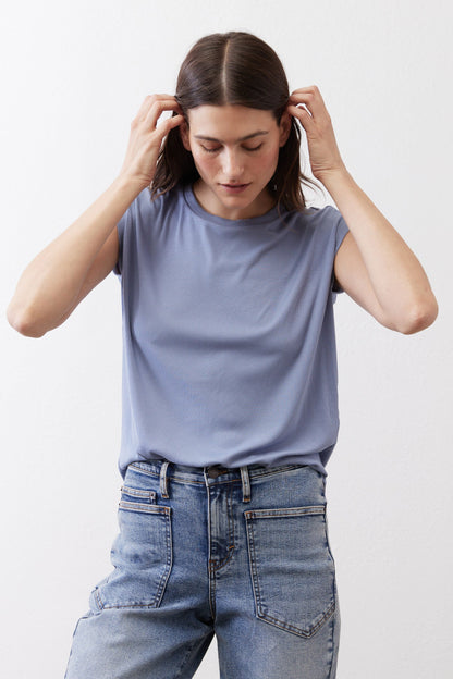 The Ribbed Tuck-In Tee
