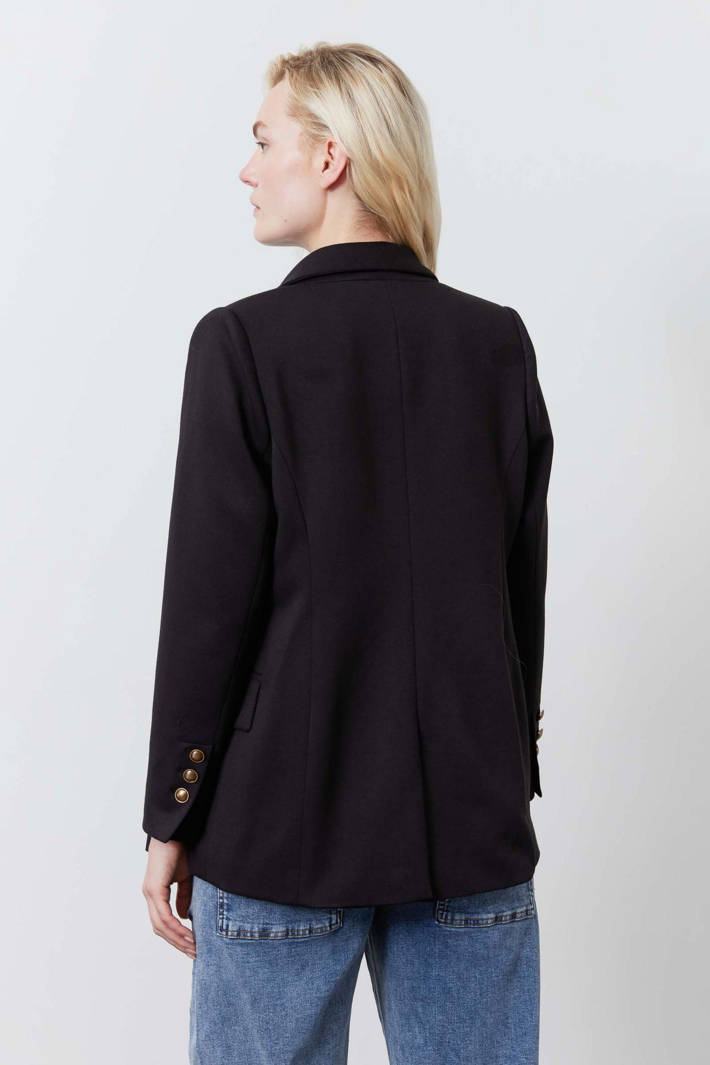 The Stretch Suit Relaxed Double Breasted Blazer