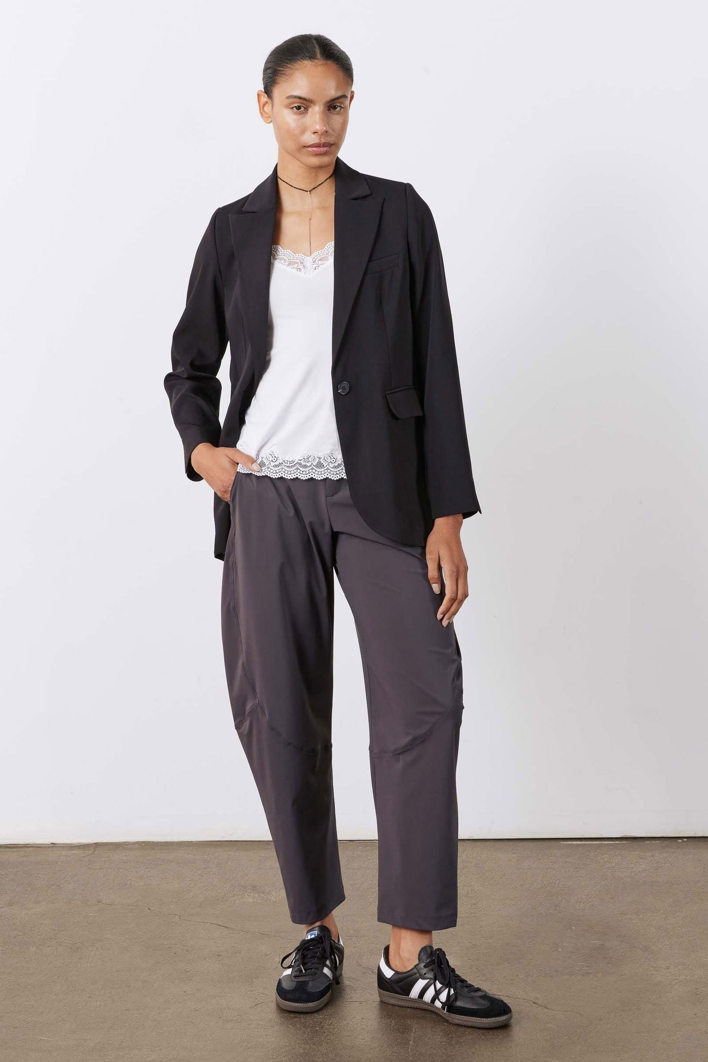 The Petite Wide-ish Pants
